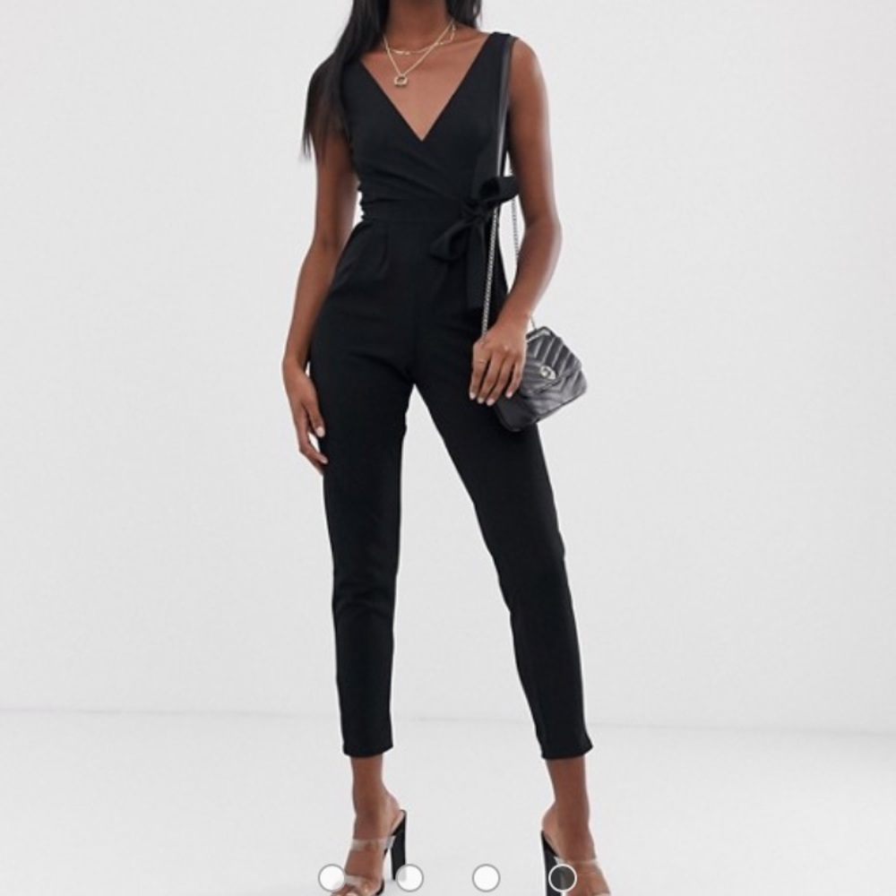 NWT Outrageous Fortune black jumpsuit